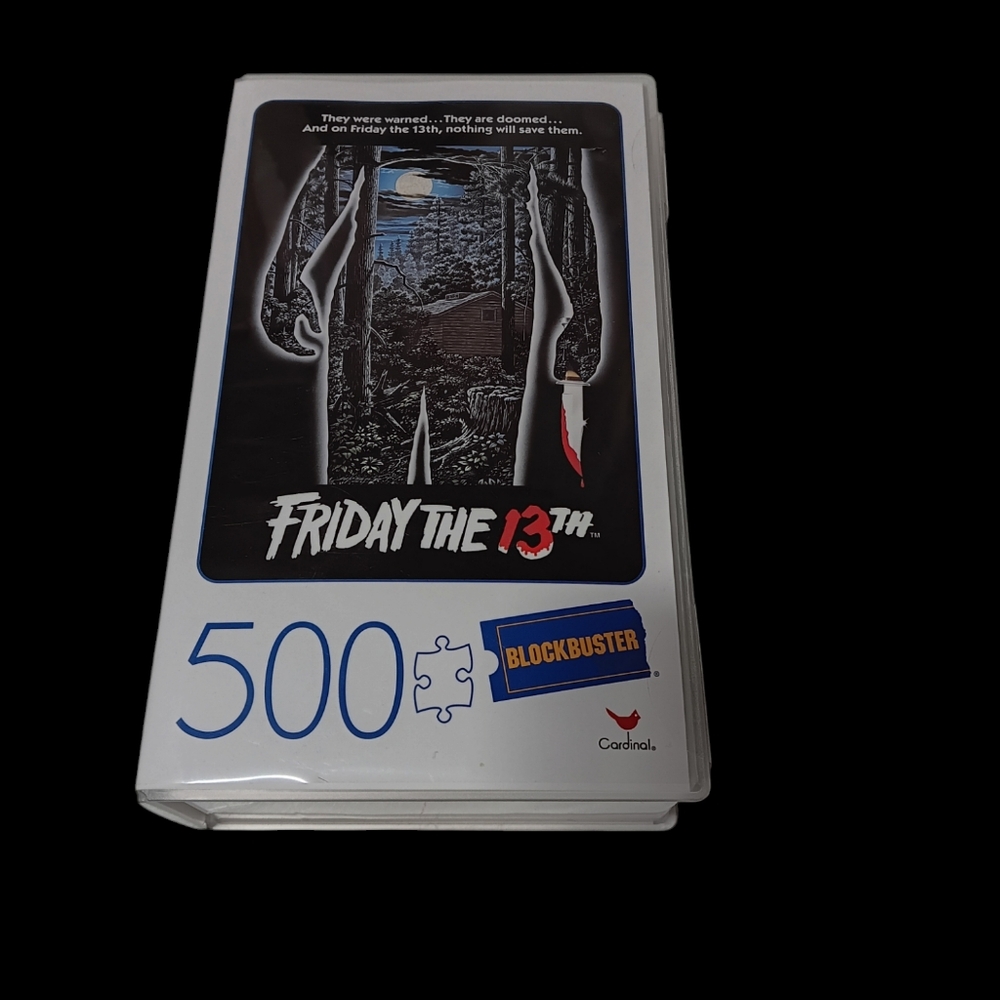 Blockbuster Friday The 13th 500 pc Puzzle New in Box